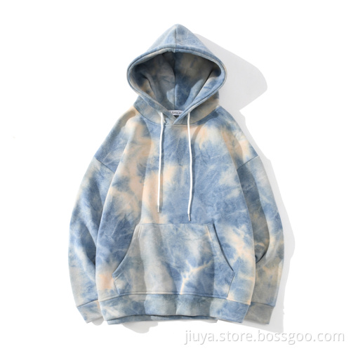 Casual Street Style Cropped Tie Men's Unisex Pullover
